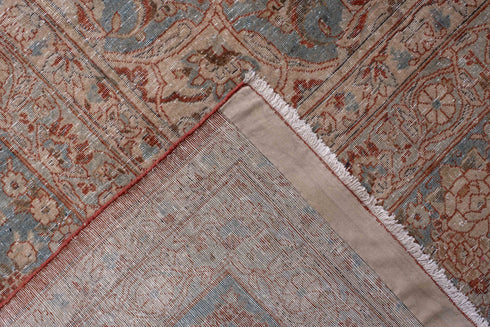 Antique Kashan Area Rug (10' x 17')